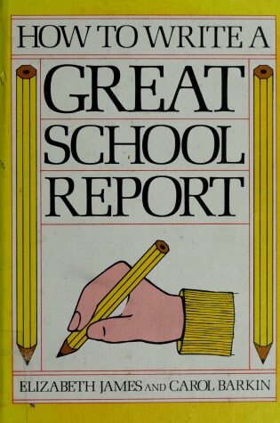 Cover of How to Write a Great School Report