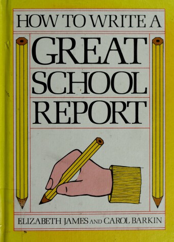 Book cover for How to Write a Great School Report