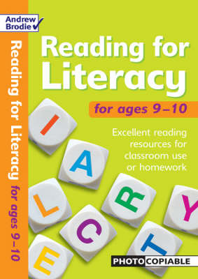 Book cover for Reading for Literacy for Ages 9-10