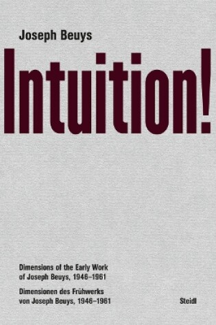 Cover of Joseph Beuys: Intuition!