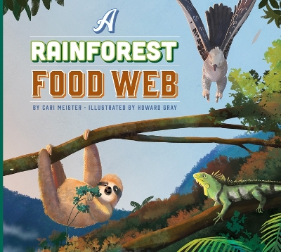 Book cover for A Rainforest Food Web