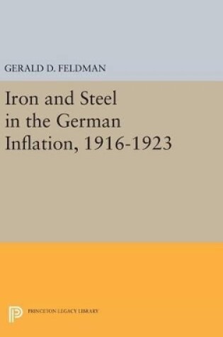 Cover of Iron and Steel in the German Inflation, 1916-1923