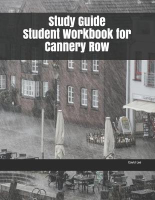 Book cover for Study Guide Student Workbook for Cannery Row