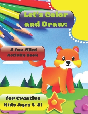Book cover for Let's Color and Draw