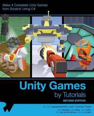 Book cover for Unity Games by Tutorials Second Edition