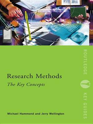 Cover of Research Methods: The Key Concepts