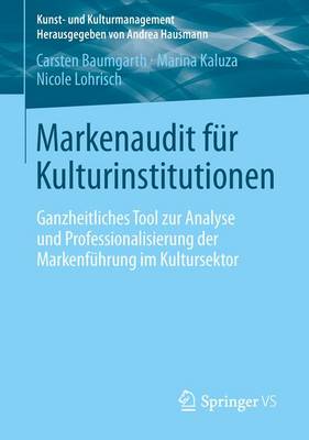 Book cover for Markenaudit für Kulturinstitutionen