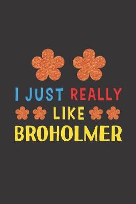 Book cover for I Just Really Like Broholmer
