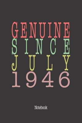 Book cover for Genuine Since July 1946