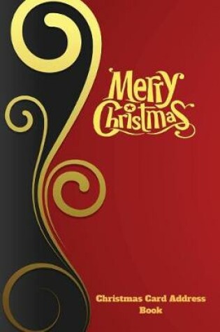 Cover of Christmas Card Address Book