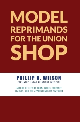 Book cover for Model Reprimands for the Union Shop