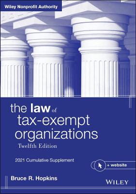 Book cover for The Law of Tax-Exempt Organizations, + Website