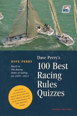 Book cover for Dave Perry's 100 Best Racing Rules Quizzes