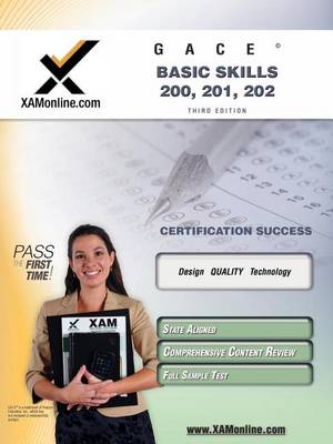 Book cover for Gace Basic Skills 200, 201, 202 Teacher Certification Test Prep Study Guide