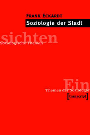 Cover of Soziologie Der Stadt