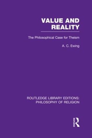 Cover of Value and Reality