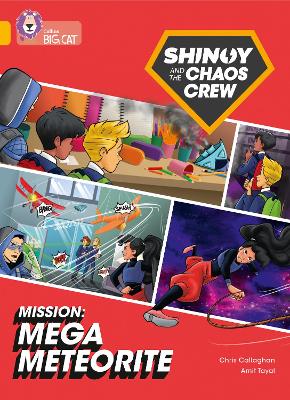 Book cover for Shinoy and the Chaos Crew Mission: Mega Meteorite