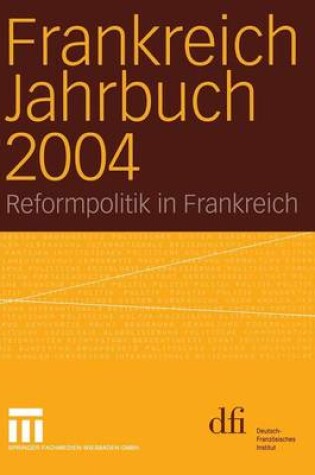 Cover of Frankreich Jahrbuch 2004