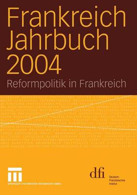 Book cover for Frankreich Jahrbuch 2004