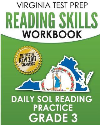Book cover for Virginia Test Prep Reading Skills Workbook Daily Sol Reading Practice Grade 3