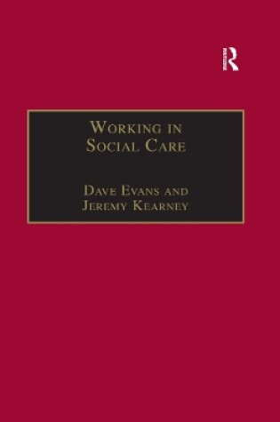 Cover of Working in Social Care