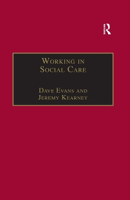 Book cover for Working in Social Care