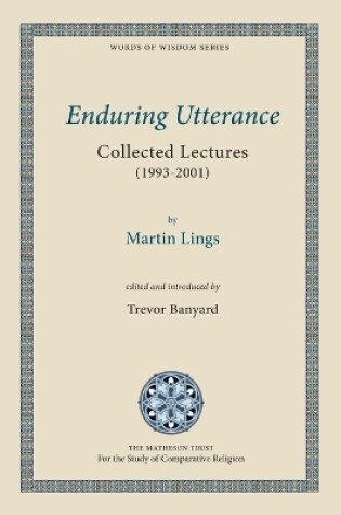 Cover of Enduring Utterance