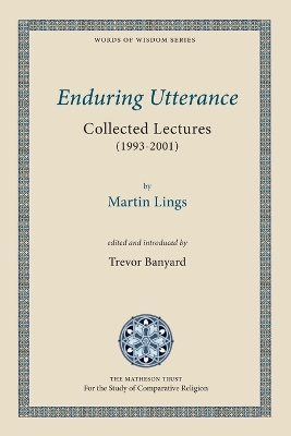 Book cover for Enduring Utterance