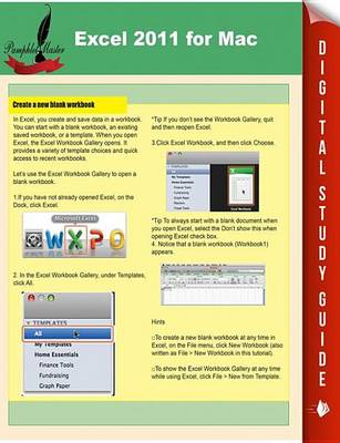 Book cover for Excel 2011 for Mac