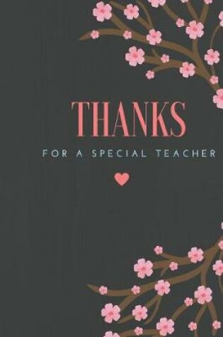 Cover of Thanks for a Special Teacher
