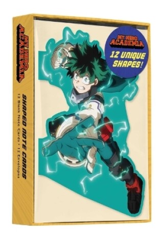 Cover of My Hero Academia: Class 1-A Boxed Die-Cut Note Cards (Set of 12)