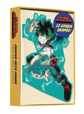 Book cover for My Hero Academia: Class 1-A Boxed Die-Cut Note Cards (Set of 12)