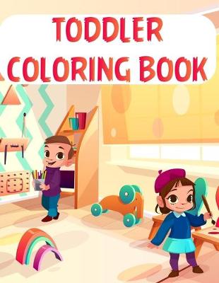 Book cover for Toddler Coloring Book