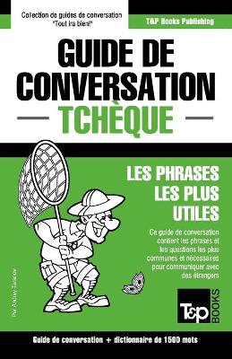 Book cover for Guide de conversation Francais-Tcheque et dictionnaire concis de 1500 mots