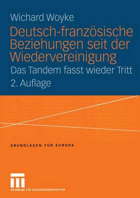 Book cover for Deutsch-franzosische Beziehungen Seit der Wiedervereinigung