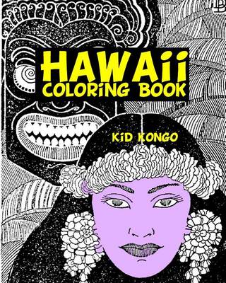 Book cover for Hawaii Coloring Book