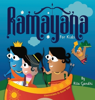 Book cover for Ramayana for kids