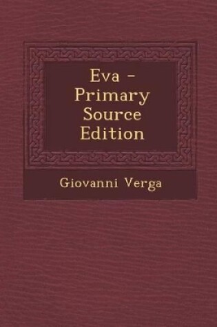 Cover of Eva - Primary Source Edition