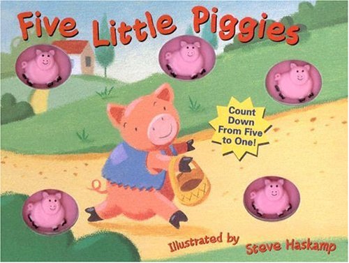 Book cover for Five Little Piggies Mini