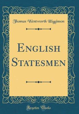 Book cover for English Statesmen (Classic Reprint)