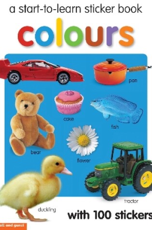 Cover of Start-To-Learn Sticker Book: Colours