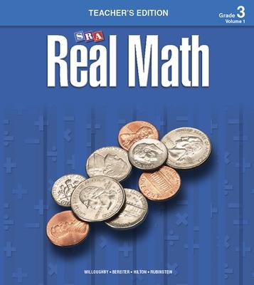 Book cover for Real Math - Teacher's Edition, Volume 1 - Grade 3