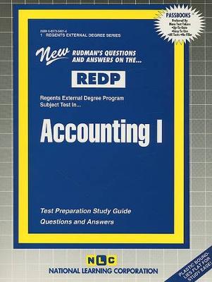 Book cover for ACCOUNTING I