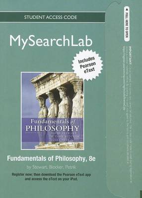 Book cover for MyLab Search with Pearson eText -- Standalone Access Card -- for Fundamentals of Philosophy
