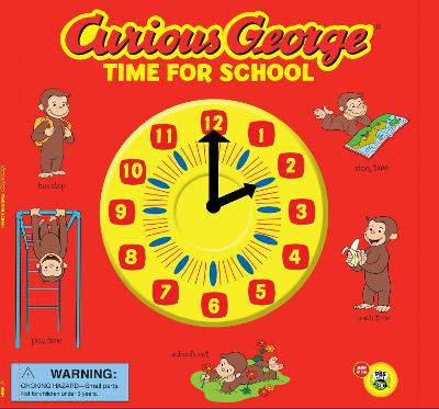 Book cover for Curious George Time for School