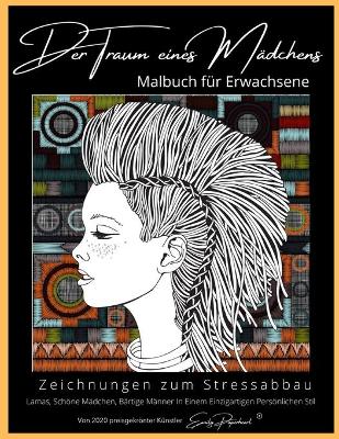 Book cover for Ein Mädchen Traum Traum Malbuch für Erwachsene