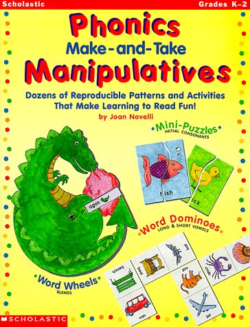 Book cover for Phonics Make-And-Take Manipulatives