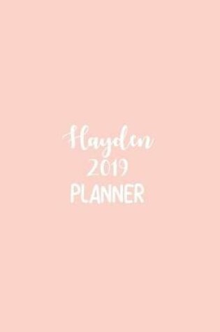 Cover of Hayden 2019 Planner
