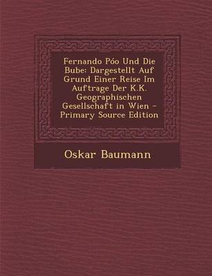 Book cover for Fernando Poo Und Die Bube