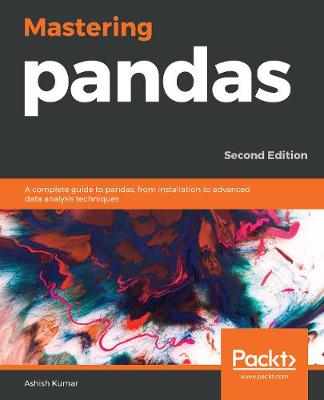 Book cover for Mastering pandas